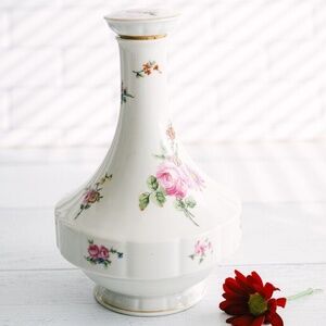 Antique Haviland Limoges France Chantilly Barber Bottle Decanter